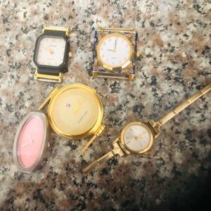 Assorted Gold and Pink Watches